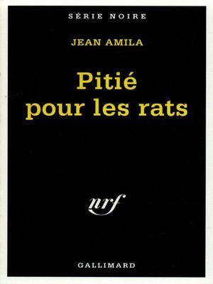 cover image of Pitié pour les rats